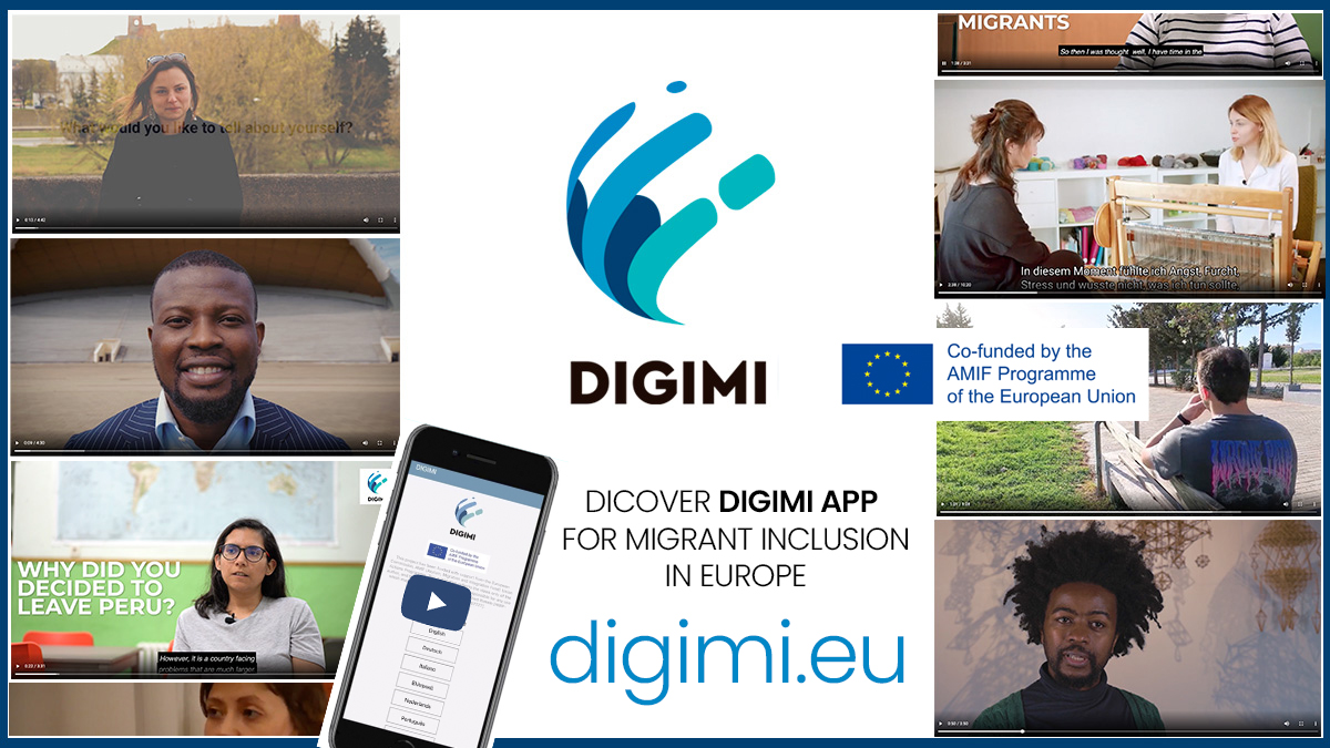 DIGIMI.eu launches a free App to give voice to Migrants and Refugees in Europe